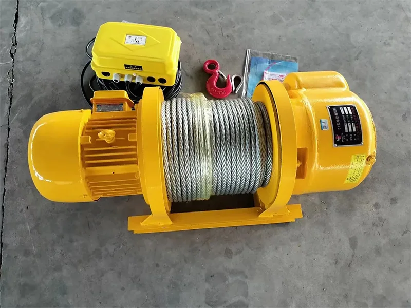 Phương pháp lắp đặt đúng cho tời điện với xe đẩy điện