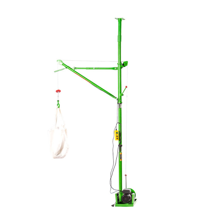 Cần cẩu xây dựng cột đơn trong nhà